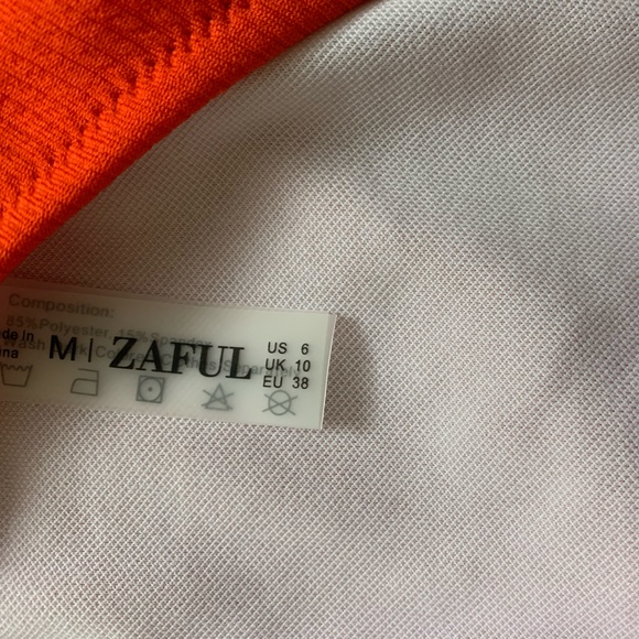 ZAFUL Textured Red Bikini Bottom -  M - Picture 5 of 5